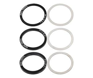 Wswqop Juego de Pedalier para Bicicleta, Brazo de de Repuesto, Retén de Aceite del Pedalier, 6 Piezas para BB86/91/92/PF30/BB30, 24MM