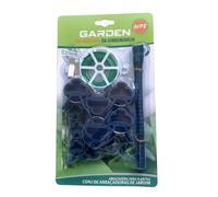 Wswqop Kit Sujeción para Plantas con Pinzas y Ataduras Reutilizables para Jardinería Soportes Cultivo para Tomates Pepinos Rosas y Flores Acuado para Balcón Invernaro y