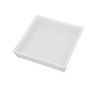 Wswqop Modelo de Bloque de Pared de Eje Circular de Hormigón para Jardinería Molde de Simulado de Hecho en PP Reutilizable Adecuado, Style a
