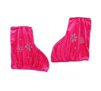 Wswqop Paquete de 2 Fundas de Neopreno para de Patines de Hockey sobre Hielo, Protectores para Patines de Patinaje Artístico, Accesorios Y Equipami, Rosa