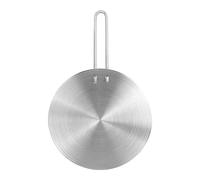Wswqop Placa Difusora de Duradera Acero para Placa Vitrocerámica Adaptador Cubre Fogones para Cocina de Gas Adecuada para Uso en Casa Cocinar, Los 24cm, Individual