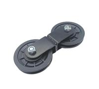 Wswqop Polea de Rodillo Accesorio de Gimnasio para Levantamiento de Pesas con Estructura Ligera de Metal Adecuado para Bricolaje Fitness Y Gimna, Polea de 90 Mm