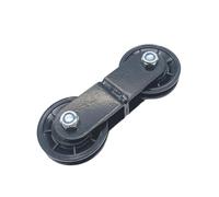 Wswqop Polea de Rodillo Accesorio de Gimnasio para Levantamiento de Pesas con Estructura Ligera de Metal Adecuado para Bricolaje Fitness Y Gimna, Polea de 70 Mm
