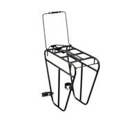 Wswqop Portaequipaje Delantero para Bicicleta con Soporte de Carga Rejilla de Metal Resistente Portabultos Y Accesorio de Montaje Rápido Adecuado para Adulto, b