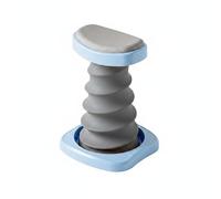 Wswqop Push Up Soporte Dispositivo para Flexiones con Barra Vertical Base Antideslizante Estructura Ergonómica y Diseño Compacto Material PP y Acero para, Azul, Azul Cielo