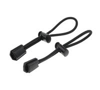 Wswqop Soporte para Bastones de Trekking Tipo Mochila, 2 Piezas, con Hebilla de Fijación Y Cuerda, Cuerda Elástica