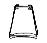 Wswqop Soporte Plegable Universal para Nevera Rack Portátil Portaequipaje de Metal Resistente Apto para Camping Actividades Al Aire Libre Viajes Ex, yo Negro