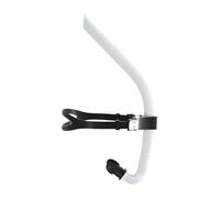 Wswqop Tubo de Snorkel Frontal de Silicona para Buceo Y Natación, para Respiración, para Hombres Y Mujeres, para Deportes Acuáticos de, Blanco