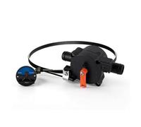 Wswqop Válvula Marina de Control para de Barco con Modo Vacío Recirculación y Auto Carcasa Resistente en PVC y Acero Inoxidable Adecuada para, 1.8 Metros