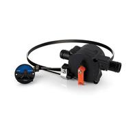 Wswqop Válvula Marina de Control para de Barco con Modo Vacío Recirculación y Auto Carcasa Resistente en PVC y Acero Inoxidable Adecuada para, 3 Metros