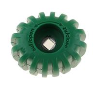 Wswqop Volante Funcional para Válvula de Buceo con Botón Ergonómico para Depósito, Accesorio para Kit de Válvulas, Adecuado para, Verde