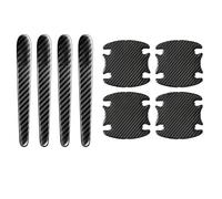 WSXCDE 8 Piezas Protector Manilla Puerta Coche, para Toyota C-HR Hybrid 2016-2022 2023 Manija Puerta Pegatinas contra Arañazos Protector Manilla Puerta