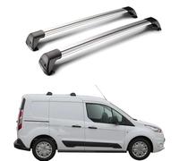 WSXCDE Baca de Coche, para Ford Transit Connect 4 Dr Van 2014-2020 Aluminium Coche Bacas, Antirrobode Coche Baca Portaequipajes Barra Transversal Turismo Accesorios