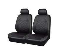 WSXCDE Coche Fundas Asientos, para Dacia Sandero 3 / Sandero Stepway 3 III 2021-2024 2025 Cómodo Protector de Asiento Delantero para Conductor y Copiloto, Cuero Funda Asiento Coche,C