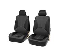 WSXCDE Coche Fundas Asientos, para Mitsubishi L200 2015-2018 Cómodo Protector de Asiento Delantero para Conductor y Copiloto, Cuero Funda Asiento Coche,B
