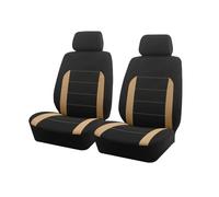 WSXCDE Coche Fundas Asientos, para Volvo XC60 S60L S80L XC90 V60 S90 V90 V40 Cómodo Protector de Asiento Delantero para Conductor y Copiloto, Cuero Funda Asiento Coche,E