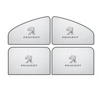 WSXCDE Coche Ventanas Laterales Parasol, para Peugeot Rifter 2018-2023 Coche Ventanas Laterales Parabrisas Transpirable Protección Solar Visera,4pcs
