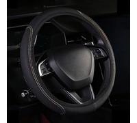 WSXCDE Funda Volante Coche, para Mini Cooper R50 R52 R53 2002-2006 Funda Volante de Coche de Piel, Funda Protectora Volante, Suave Adecuado para Todas Las Estaciones,A