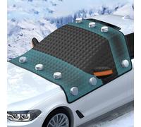 WSXCDE Protector De Parabrisas, para VW Amarok 2009-2024 2025 Parasol Coche Delantero con Tiras Reflectantes, Protege de Rayos UV Sol Lluvia Nieve Hielo,B