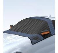 WSXCDE Protector De Parabrisas, para VW Amarok 2009-2024 2025 Parasol Coche Delantero con Tiras Reflectantes, Protege de Rayos UV Sol Lluvia Nieve Hielo,A