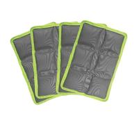 WSXQAZ 4Pcs Acumuladores de Frio, Bolsas de Hielo, Placas Hielo Nevera | Placas de Hielo para Nevera Portátil, Bloques Congeladores de Frío Pequeños, Acumulador de Frío para Viajes Escuela Camping