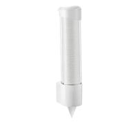 Wsymxuo 400 Piezas de Vasos para Conos de Nieve, Vasos para, Soporte de Pared Tipo, a Prueba de Fugas, Material PP Resistente, Adecuado para Eq, Blanco