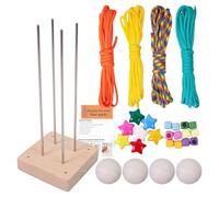 Wsymxuo Kit de con Bolas de Paracord para Situaciones de Supervivencia, Ideal para Hacer Un Bonito Kit de con Cuerda para Acampar O para D, 4, tal como se describe