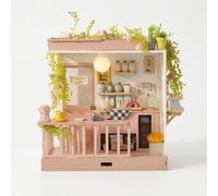 Wsymxuo Maqueta Casa en Miniatura Imaginativo Miniatura Madera Seguro Modelo 3D para Adultos, Adolescentes