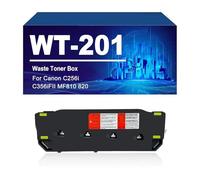 WT-201 Caja De Tóner Residual Compatible con Impresoras para Canon IR C356 II C356P II C256i II C356iF III C256i C356P III Advance C250 350 C1320 C1335 MF810C C820C,Black-1 Pack