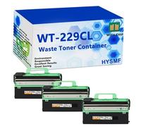 WT-229CL Caja de tóner de residuos Compatible la Impresora para Brother DCP-L3515CDW HL-L3220 MFC-L3740CDW DCP-L3520CDW HL-L3220CW MFC-L3740CDWE DCP-L3520CDWE, Alto Rendimiento,Black- 3 Pack