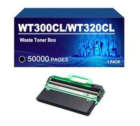 WT-300CL WT320CL Caja De Tóner Residual Compatible con Impresoras para Brother L8250 L8260CDN L8400 L8350 L8360 L8450 L8610 L8900CDW L8650 L9200 L9300 L9550 L8690 L9570,WT300CL-1 Pack