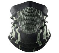 WTACTFUL Braga Cuello Hombre, Pasamontañas Braga de Invierno Cuello Térmica, Moto Calentador de Cuello para Hombre y Mujer, Esqui Correr, Esquiar, Moto, Ciclismo, Snowboard, Running Verde