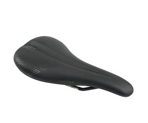 WTB Silverado 265 Medium Fusion Form Mountain Bike Saddle, Available with Carbon, Stainless Steel, or Titanium Rails, Comfortable Thin Padding, Contoured Shape with a Flex-Tuned Shell, Lightweight