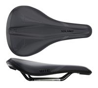 WTB Solano Fusion Form Silla De Bicicleta Rieles De Titanio Mediana 142mm Negra