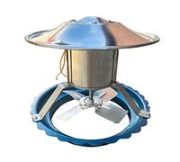 WTBHDUK Extractor de Humos eléctrico para Chimenea, 120 W, para Barbacoa, caseta, Chimenea, Estufa térmica, Horno de leña