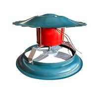 WTBHDUK Extractor de Humos eléctrico para Chimenea de 120 W, Extractor de Humos para Barbacoa, caseta, Chimenea, Estufa térmica, Horno de leña