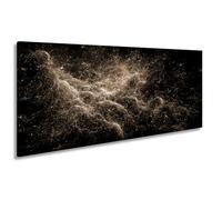 WTD - Lienzo decorativo (60 x 30 cm), diseño de remolino de estrellas en danza cósmica