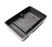 WTDGUFQQ Bandeja De Guantera Compatible con Hyundai para Santa para Fe 2024 Bandeja Organizadora para Consola Central Coche Reposabrazos Caja Almacenamiento ABS Monedas Accesorios Interiores