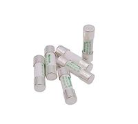 WTEPNQQDI 50 Uds. Fusible Solar PV 1000V DC 10 * 38mm 1A 3A 5A 10A 15A 20A 25A 30A for protección de Sistema energía fotovoltaica fusión Plata Pura(25A)