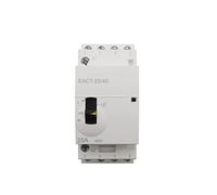WTEPNQQDI Contactor 4p 16a 25a CA 220V 230V 50/60Hz Contactores modulares de domésticos riel DIN con Interruptor manija Control Manual 4no 4nc 2no 2nc 3no1nc Industrial Electrics(220v 25a 2no2nc)
