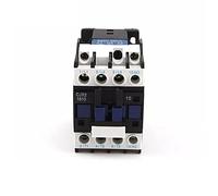 WTEPNQQDI Contactor CJX2-1810 LC1 Contactores de CA 18a Trifásico 3 Polos Sin Voltaje Voltaje 38 0V 220V 110V 36V 24V 50/60 Hz Montaje en riel DIN 3p+1no Normalmente Abierto Eléctrico Industrial(24v)