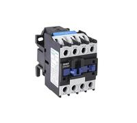 WTEPNQQDI Contactor de CA CJX2 LC1, Fase 3 Polos, NO, Voltaje Bobina 380 V, 220, 110, 36, 24, 50/60 Hz, Montaje en riel DIN, 3P+1NO, Normalmente Abierto(Cjx2-8011 220v)