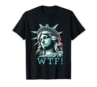 ¿WTF America? Anti-MAGA, Estatua de la Libertad llorando Camiseta