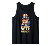 WTF America Decepcionado Tío Sam WTF America Camiseta sin Mangas