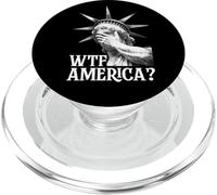WTF América Estatua De La Libertad Grito PopSockets PopGrip para MagSafe