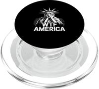 WTF América Estatua Libertad Diseño PopSockets PopGrip para MagSafe
