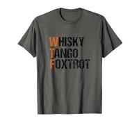 WTF - Camiseta de whisky Tango Foxtrot Camiseta