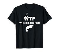 WTF ¿Dónde está la pesca de peces Camiseta