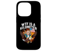 WTF es un kilómetro divertido 4 de julio Ben Franklin Carcasa para iPhone 14 Pro
