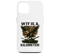 WTF es un kilómetro George Washington 4 de Julio Eagle Carcasa para iPhone 13